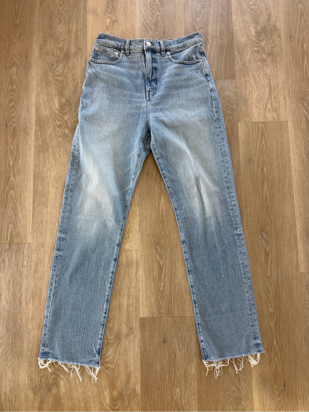 Madewell high rise 90s straight jeans